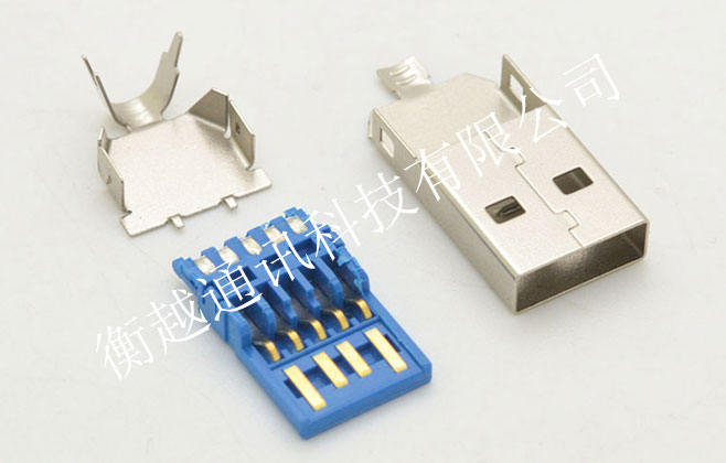 USB 3.0 AM 焊線(xiàn)式三件式 27長(cháng)