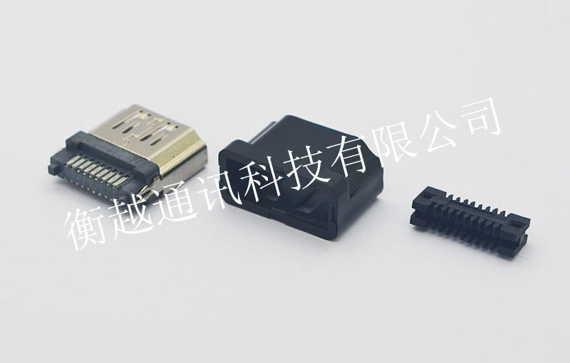 HDMI AF 自動(dòng)焊配護套+線(xiàn)夾